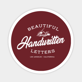 Beautiful Handwritten Letters Magnet